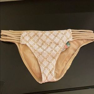 Luli Fama Braid detail bikini bottom